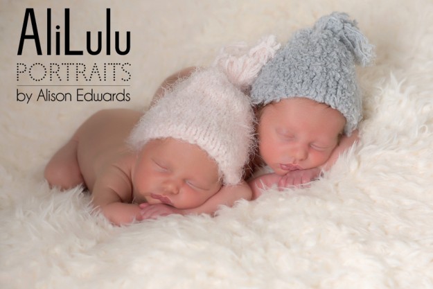 newborn twins photography